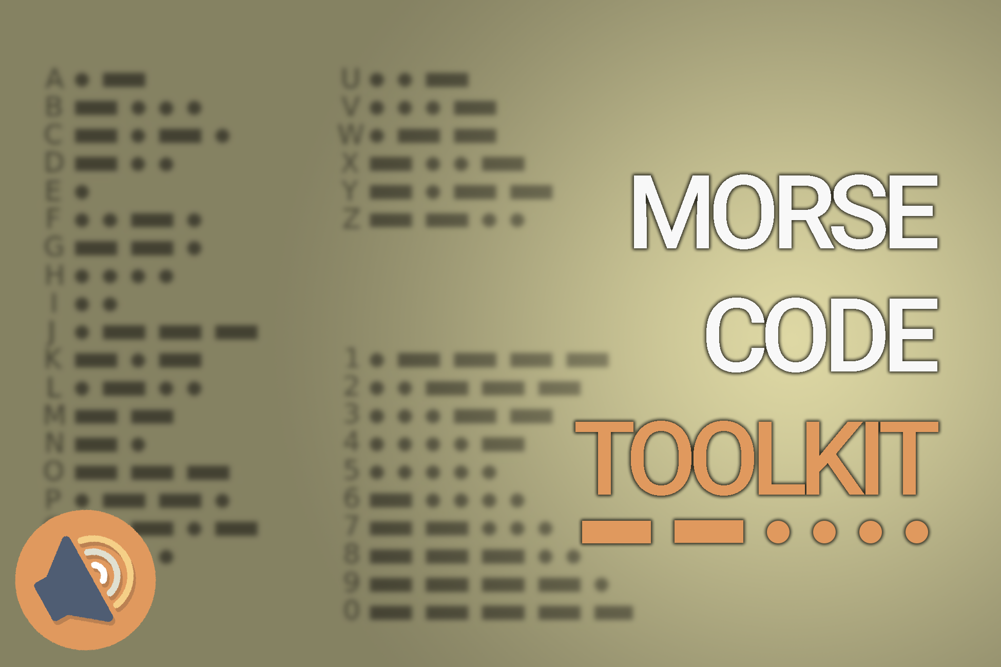 Morse Code Toolkit